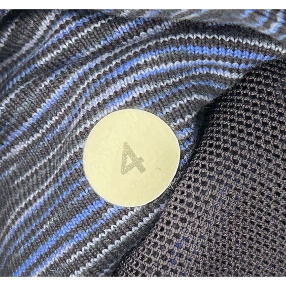 Lululemon Nice Asana Jacket Womens Size 4 Space Cadet Blue Full Zip Luon - Picture 8 of 8